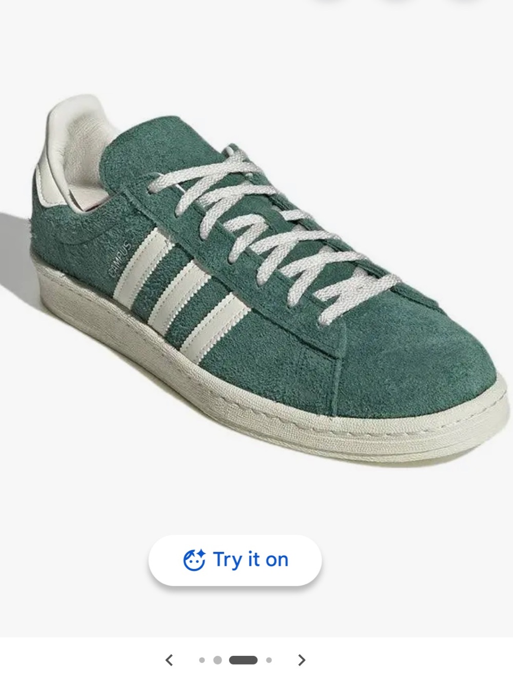 Adidas Campus 80s Shoes 'London Green - Collegiate Green/Off White